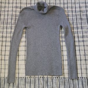 Gray Turtleneck